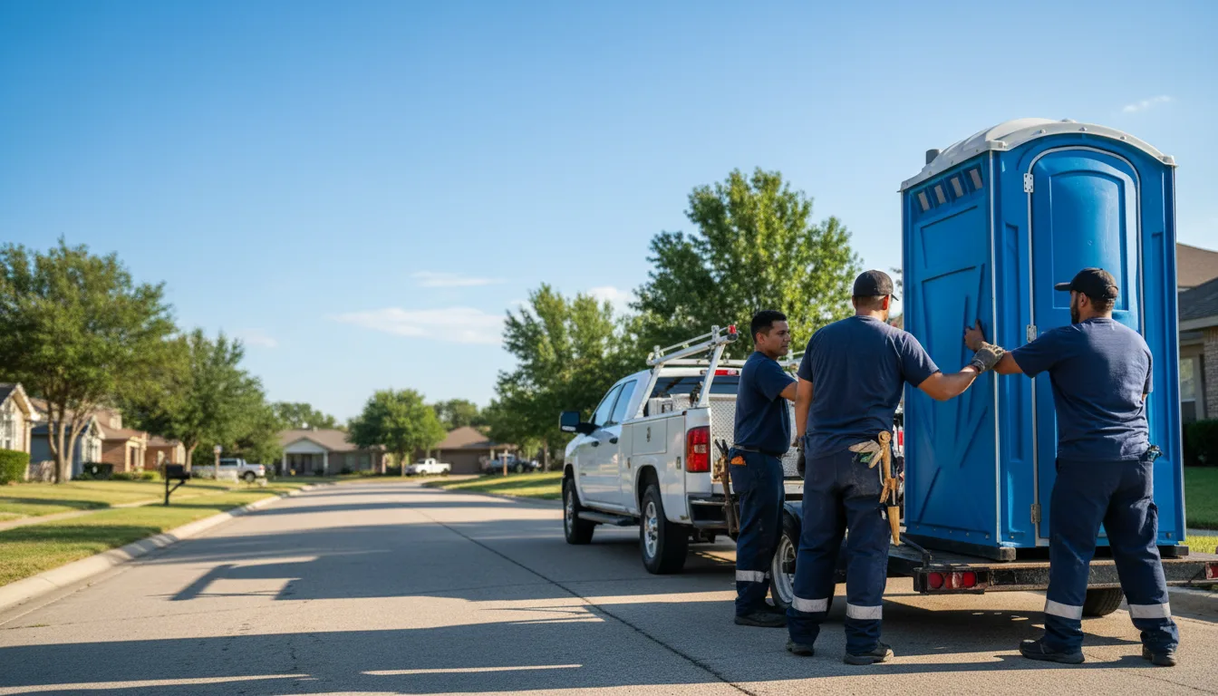 Portable Toilet Rental in Huddleston, VA near me